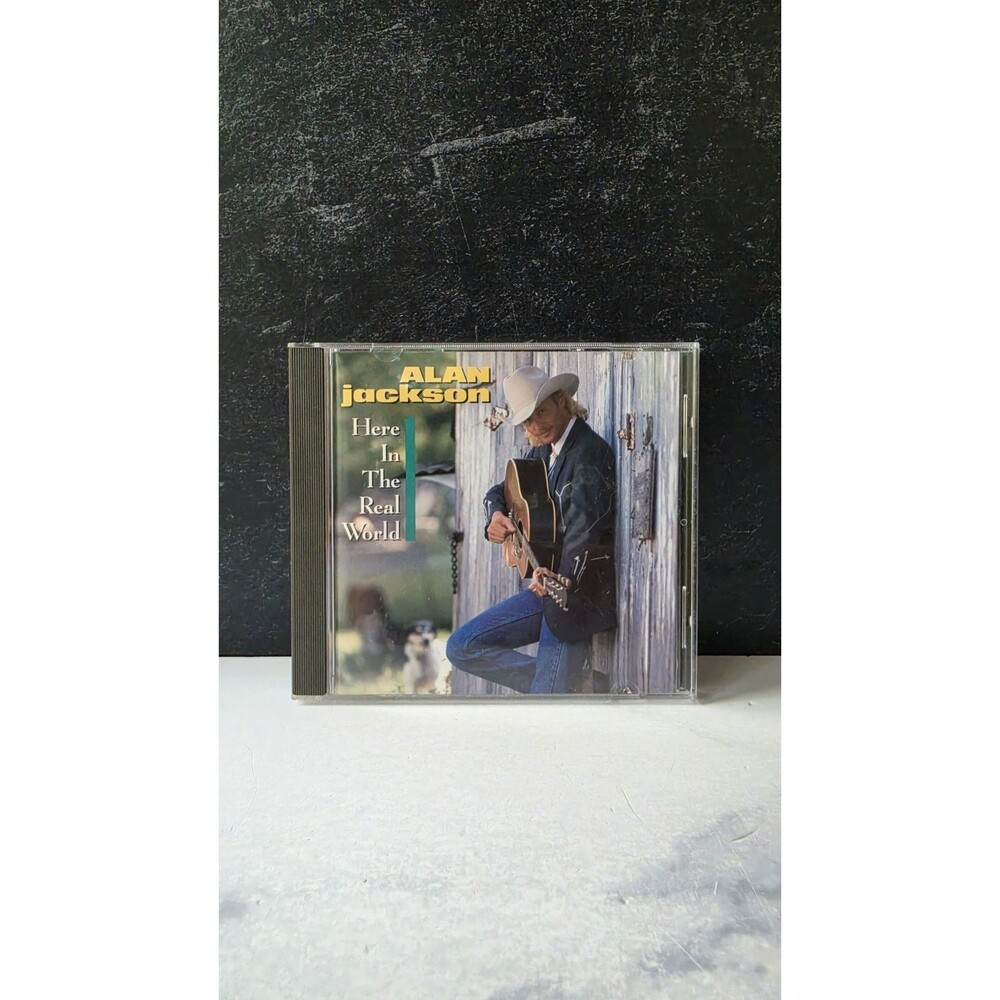 Here in the Real World by Alan Jackson (CD, Feb-1990, Arista)